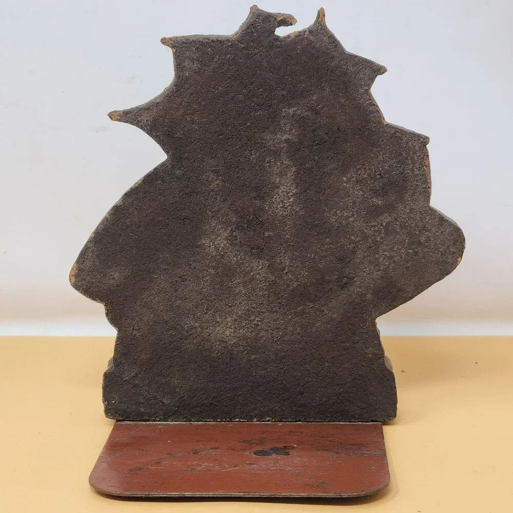 Vintage Ornawood Single Bookend‎ Sailing Ship Nautical